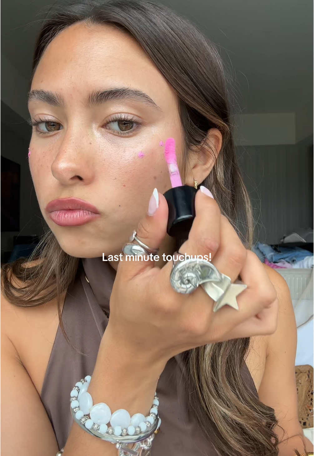 YAYAY grwm!! So fun #makeup #easymakeup #makeuptutorial #beginnermakeup #schoolmakeup #summermakeup 