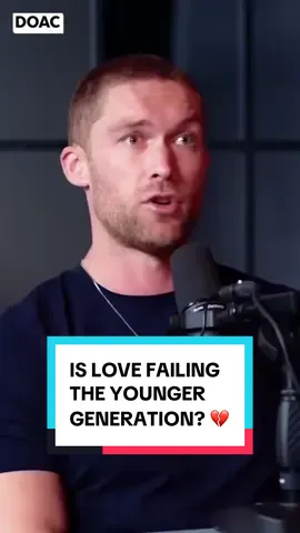 Chris Williamson gives his opinion on why he thinks men and women are giving up on love… 💔 #doac #diaryofaceo #Love #relationships #marriage 