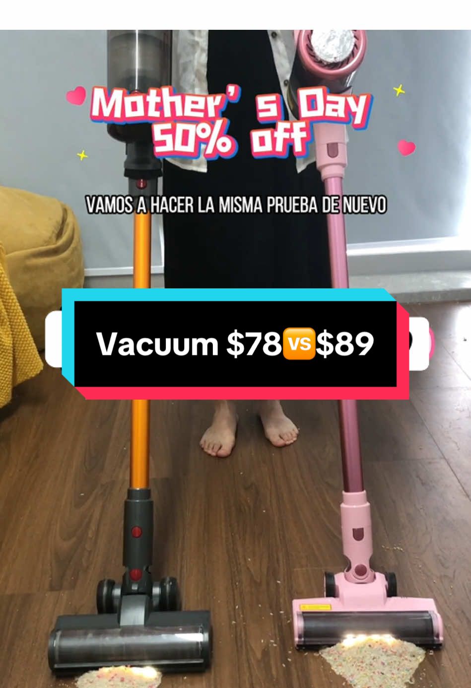 $79🆚$89#laresar #fypツ #mothersday #vaccumcleaner #tiktokshop #mothersdaytiktokshop #CleanTok #cleanmyroom 