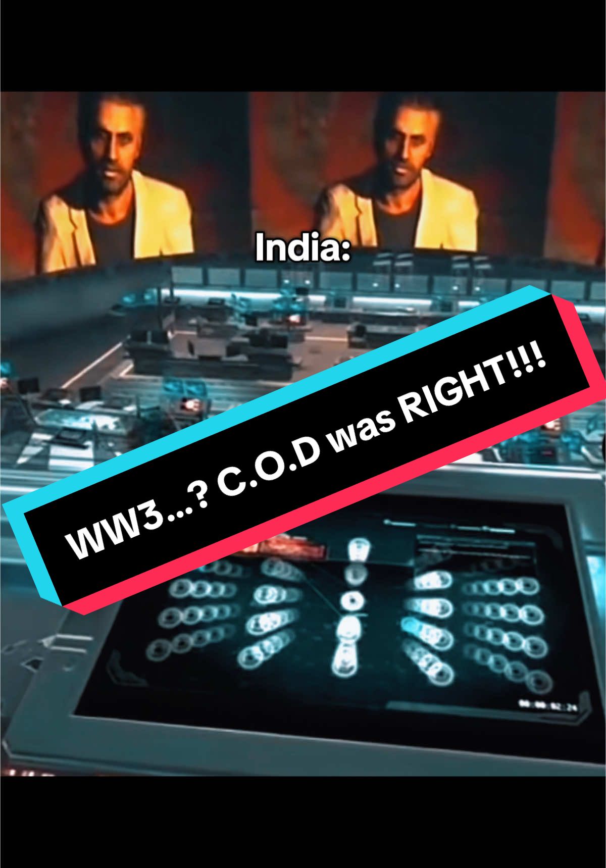 Hopefully this reaches the right crowd. 😅 #fyp #gaming #viral #cod #bo2 #callofduty #ww3 #pakistan #india #news 