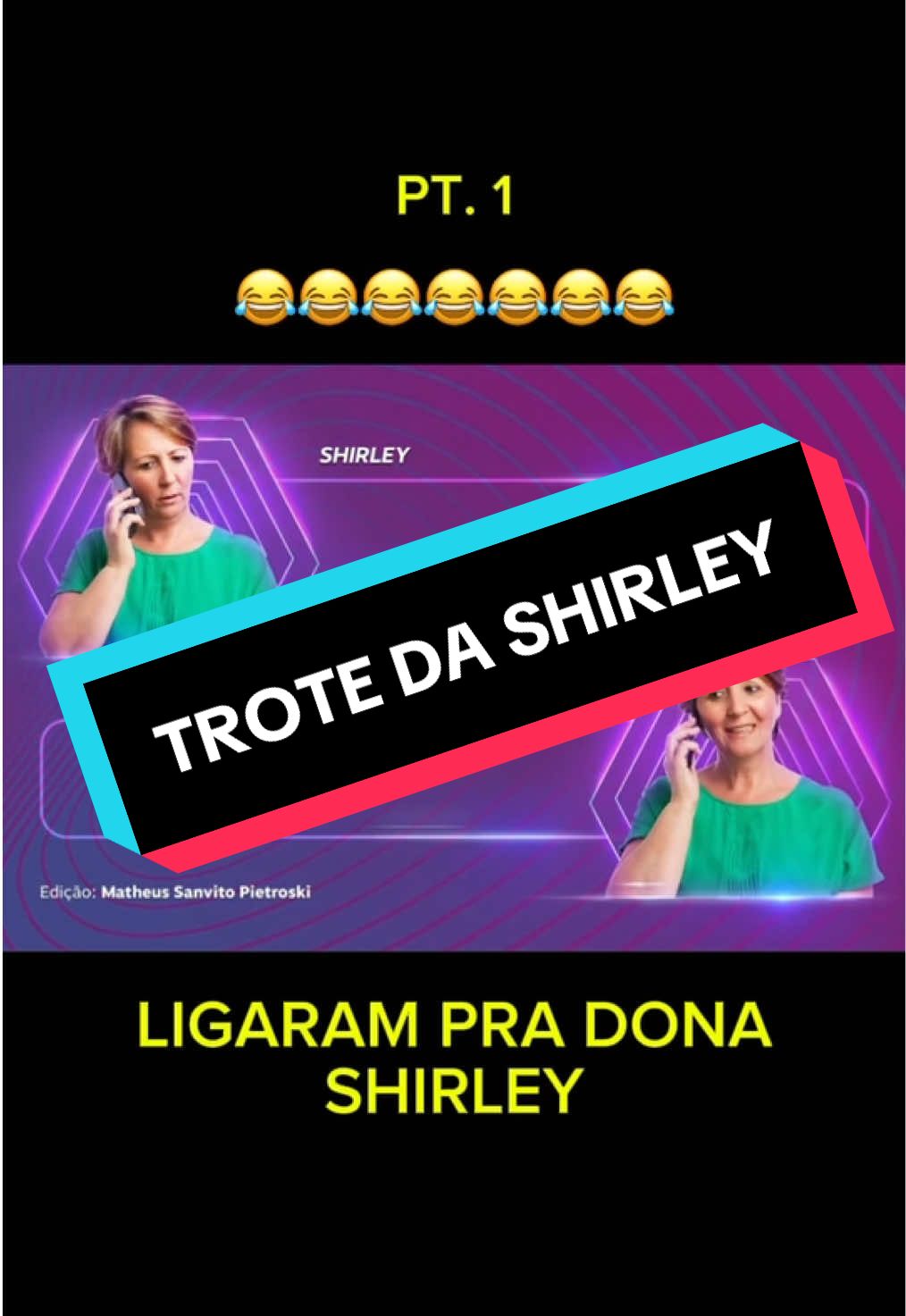 TROTE DA DONA SHIRLEY 😂😂😂😂 #trote #shirley #trollagem  #pegadinha 