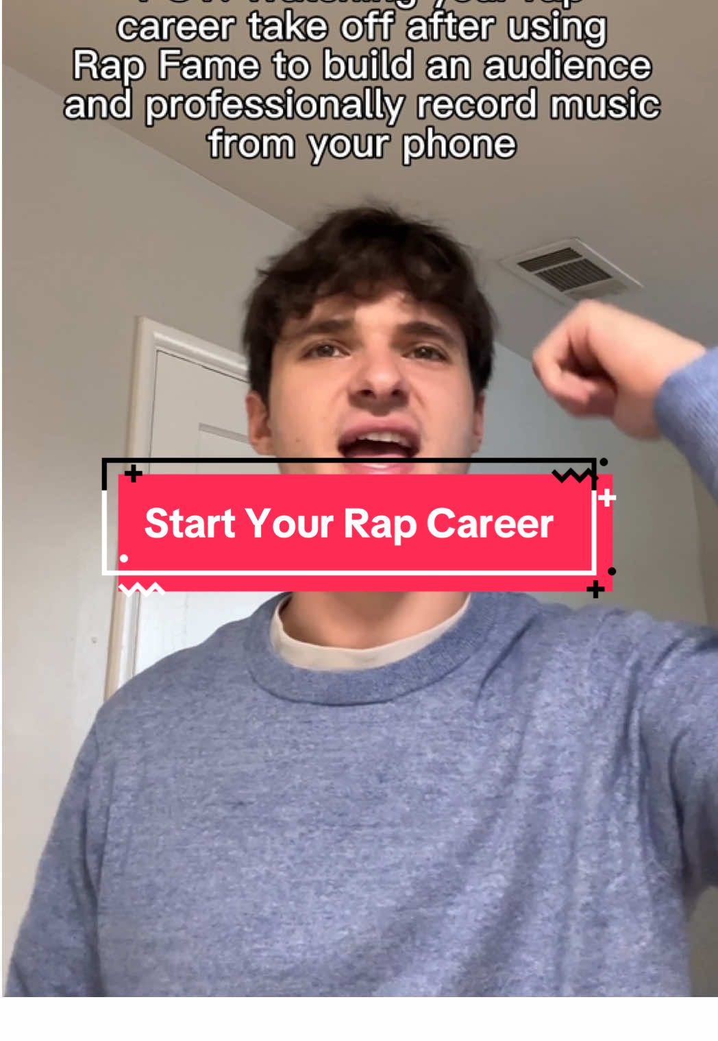 Start your Rap Career with Rap Fame 🎤  #rapfame #RapFameApp #HipHop 