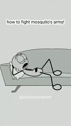 how to fight a mosquito's army! 🤣 (best animation memes) #shorts