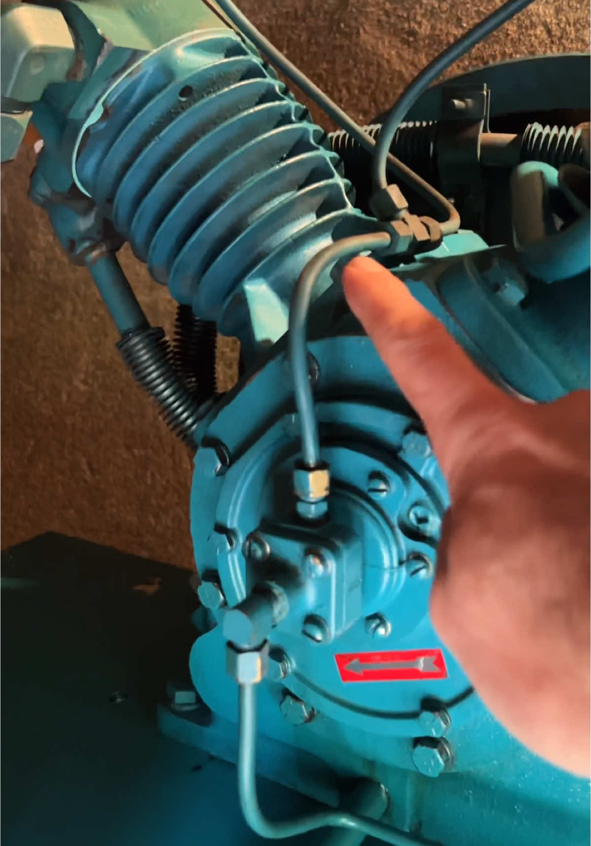 Vintage Air Compressor Rebuild Part 1 #cars #automotive #mechanic #rebuild #restoration #aircompressor #cartok 