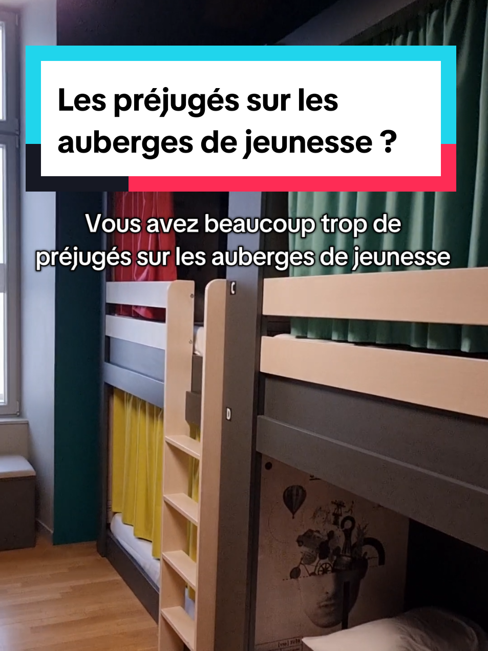 Réponse à @idja2911 Arrêtez de regarder enquête exclusive, il y a que du positif à dormir en auberge! #gerersonargent #leratprudentintelligentprochedehomme #depensermoins #economiserdelargent #voyagerpascher #voyagermoinscher 