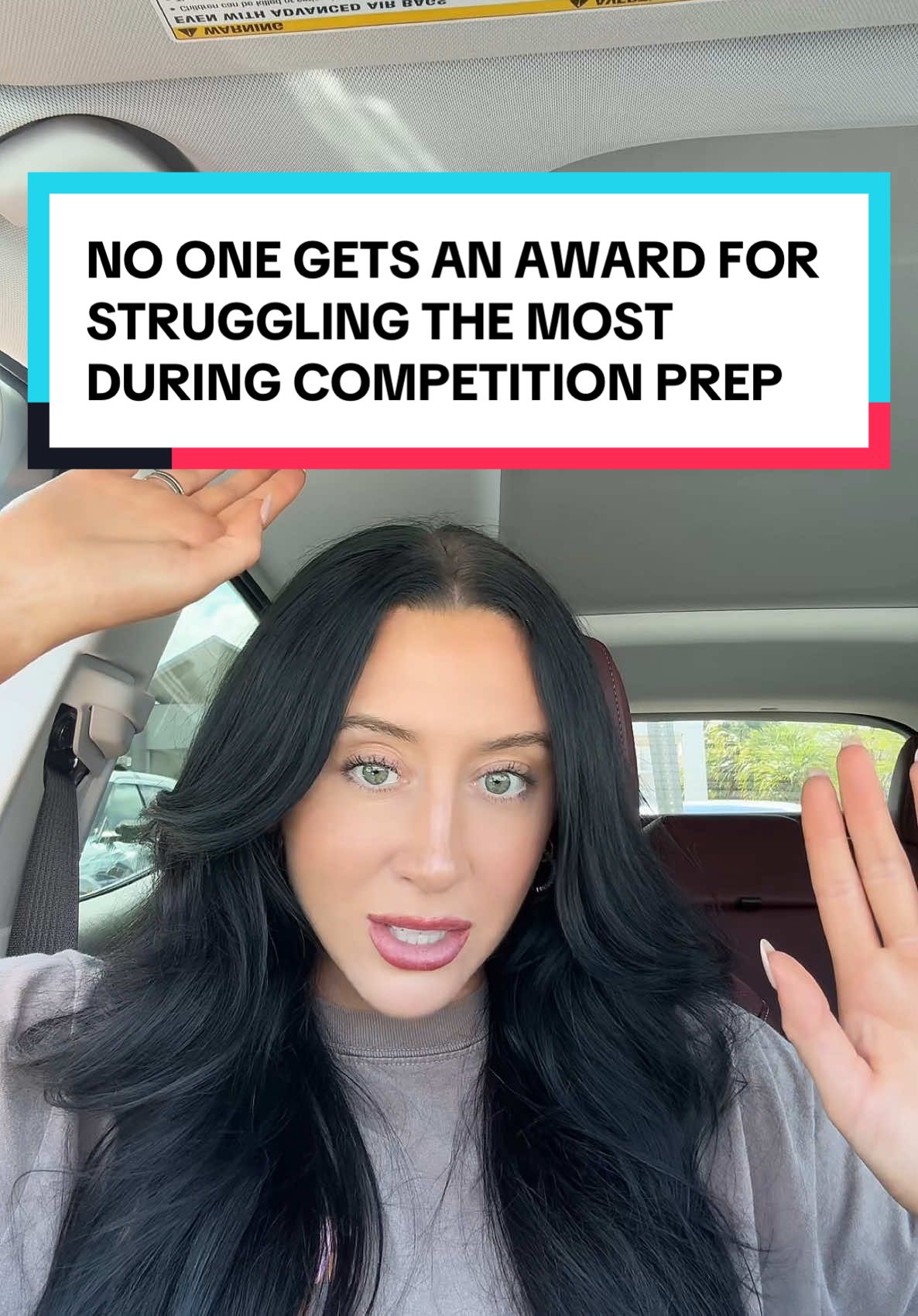 you DO NOT get an award for STRUGGLING the most in competition prep #bodybuilder #bodybuildingtips #competitionprep #npcbikini #bikiniprep #bodybuildingprep #bikinicompetitor 