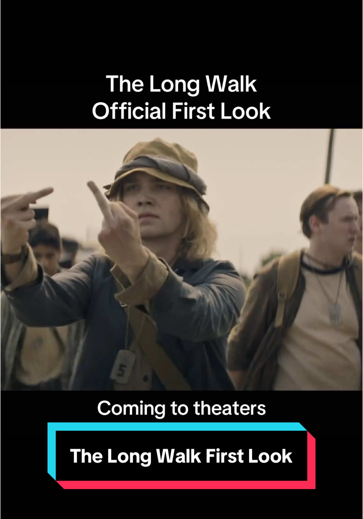 New official trailer for #TheLongWalk starring Cooper Hoffman, David Jonsson, and Mark Hamill - Coming to theaters September 12. #movietok #filmtok #cooperhoffman #davidjonsson #markhamill 