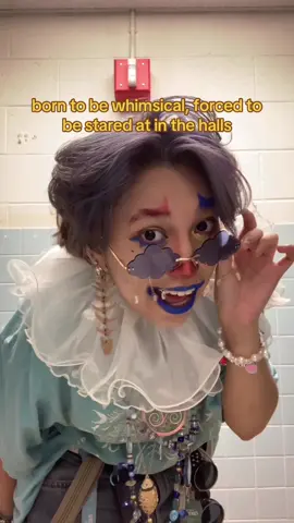 i didn't have time to paint my face this morning :( #cl0wn #clown #whimsy #joy #silly #clowns #clownmakeup #clowntroversy #clowntroversial #honk #clownmakeup #funny #aesthetic #clowncore #clowncheck #clowningaround #borntobe #forcedtobe 