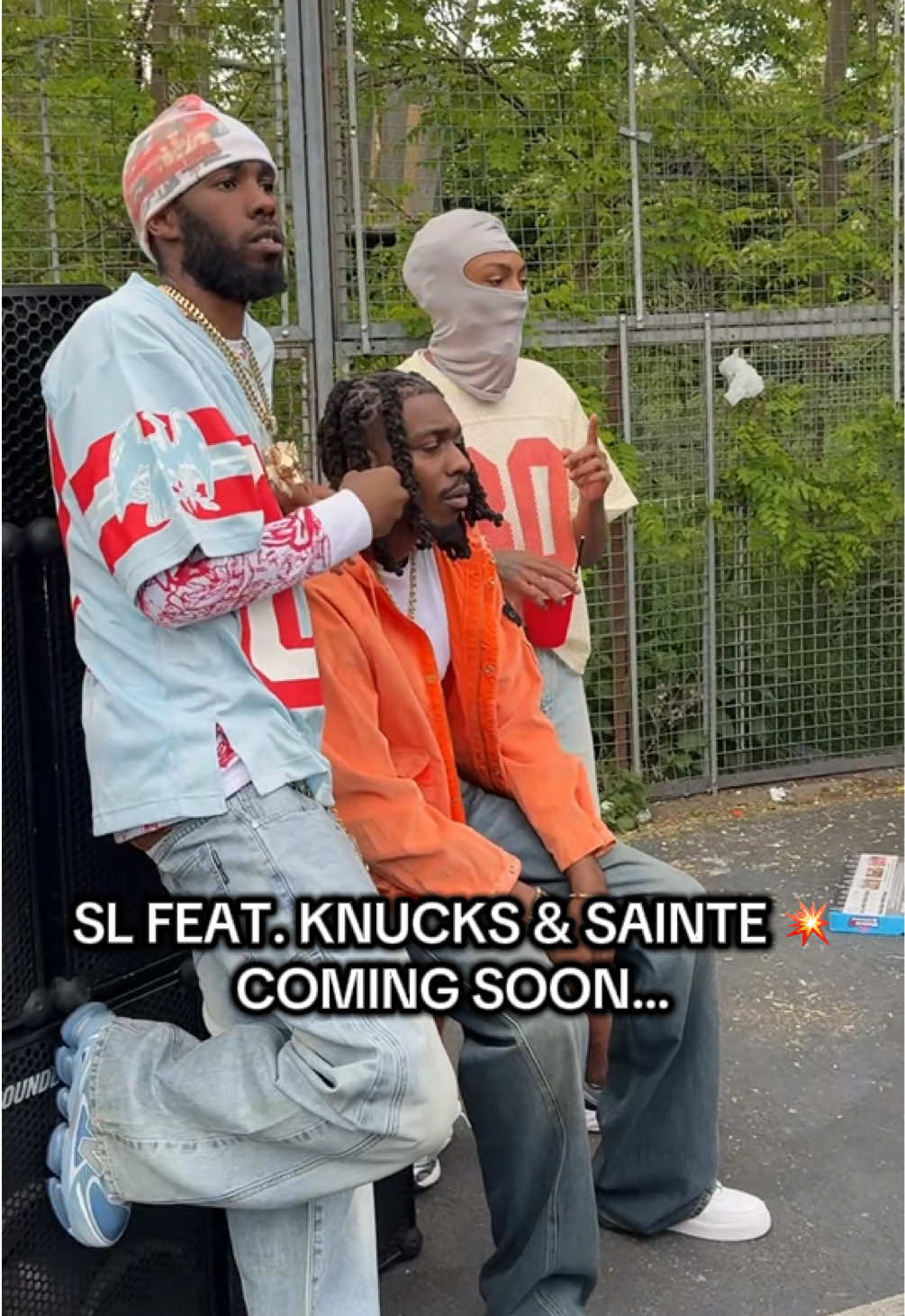 👀 BIG BANGER LOADING @SL @Knucks @Sainté 💥💥 VIBES ON THE SET 💯🔥@believemusicgc #SL #knucks #sainte #rap #hiphop #ukrap #rappers #dj #djs #bts #fyp #explore #videoshoot #viral #summertime #global #northlondon @URN @Made You Think 101 @ukrapdaily_ @UKRAPCENTRAL @GRM Daily @Link Up TV @TMC Music Connoisseur 