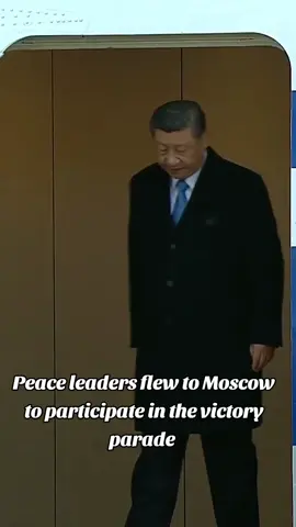 World leaders arrive in Moscow to attend Victory Parade #worldleaders #victoryparade #moscow #china #xijiping #aleksandarvucic #serbia 