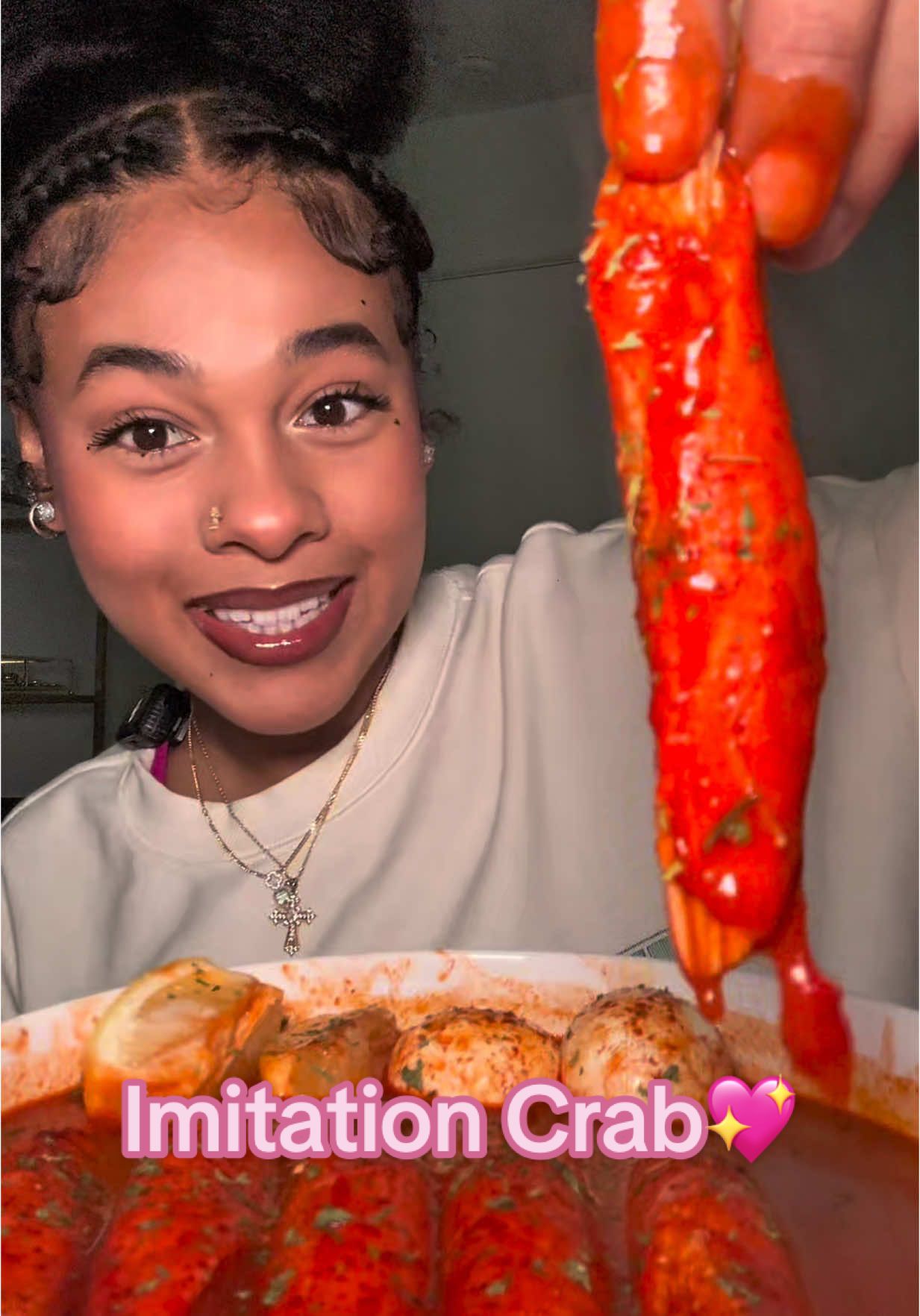 This was soooo good!! I can’t believe I didn’t like these before😭 but yall I still haven’t stared my final like ughhhhh I’m dreading it!💔 WISH ME LUCK PLEASEEEEEE BUT I LOVE YALL SOOOO MUCHHH STAY BLESSED AND BEAUTIFUL AND REMEMBER GOD LOVES USS!!!💖💖💖💖💖💖💖💖💖💖💖💖💖💖💖💖💖💖💖 #foryoupage #fypシ #fyp #viraltiktok #asmr #mukbang #explore #viralvideo #eating #creatorsearchinsights #homemade #Recipe #shorts #seafood #imitationcrab 