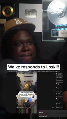 Walkz Responds to Loski!!! @loskiharlem #loski #loskiharlem #arsenal #arsenalfc #psg #championsleague #ucl #uclfinal #footballtok #walkz #prodbywalkz #prodbywalkzclips