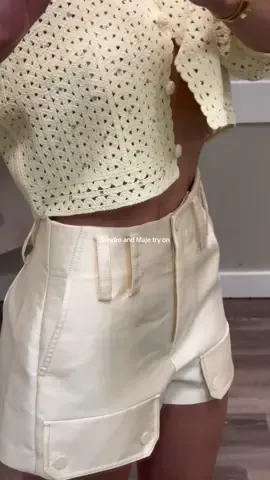 I fear I need it all @Sandro Paris @MAJE   comment “shop” for links!🛍️🫶🏻 #fyp #springfashion #fashiontiktok #butteryellow #gingham #outfitinspo #stylist #miamistylist #springcolors #summeroutfits #elevatedbasics #tryonhaul #tryonwithme #trending #viral #styledbyg 