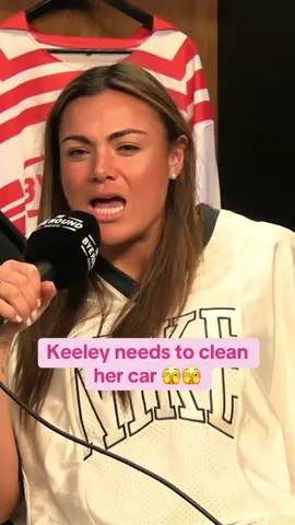Anyone want to clean Keeley’s care for her? 😅 #nrl #footy #rugby #league #rugbyleague #nrltiktok #nrlw #fyp 
