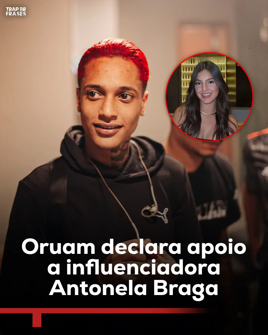 Sempre do lado certo da história #oruam #antonelabraga 