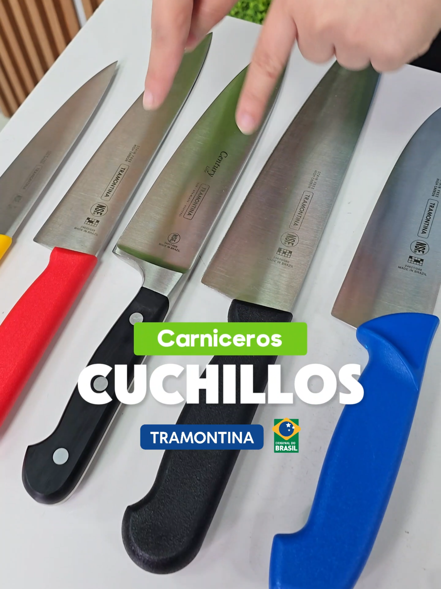 🔪 ¡Cuchillos Carniceros! PROFESIONALES TRAMONTINA ✅professional 6 