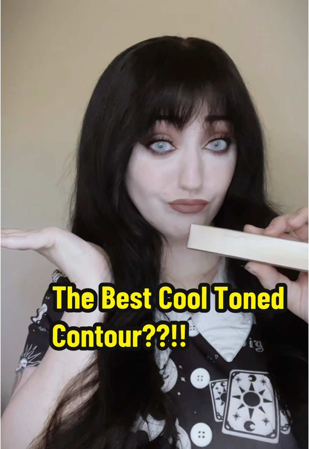 @Judydoll US Is it Pale girl approved?? 🖤  YES it is 😍 #palegirl #paleskin #fairskin #cooltoned #cooltonedcontour #cooltonedmakeup #goth #gothmakeup #judydoll #makeupreview 