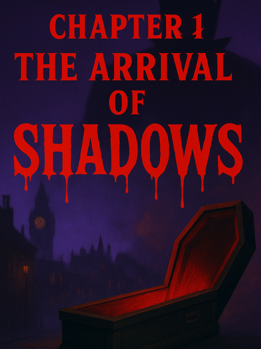 ARRIVAL  OF SHADOWS : The Curse Begins On a stormy 19th-century night, a mysterious coffin arrives in London, unleashing an ancient horror that threatens the city's fate.  horror #horrorstories #scary #creepy #scarystories #creepypasta #horrormovies #paranormal #gothic #vampire #Dracula #fyp #foryou #viral 