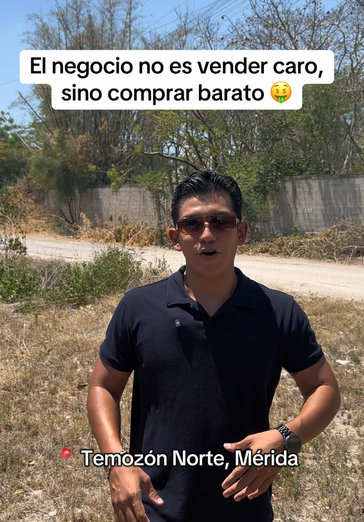 El negocio en los terrenos es comprar barato, no vender caro 😱 #terrenos #merida 