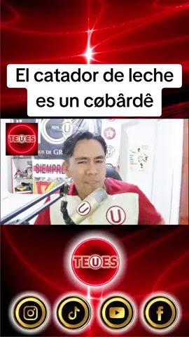 El catador de leche. @Universitario #universitariodedeportes #barraoriente #centenariocrema #barrauoriente #trincheranorte #garracrema #ydaleu #trincheraunorte #garracrema♥️u #seleccionperuana #futbolperuano 