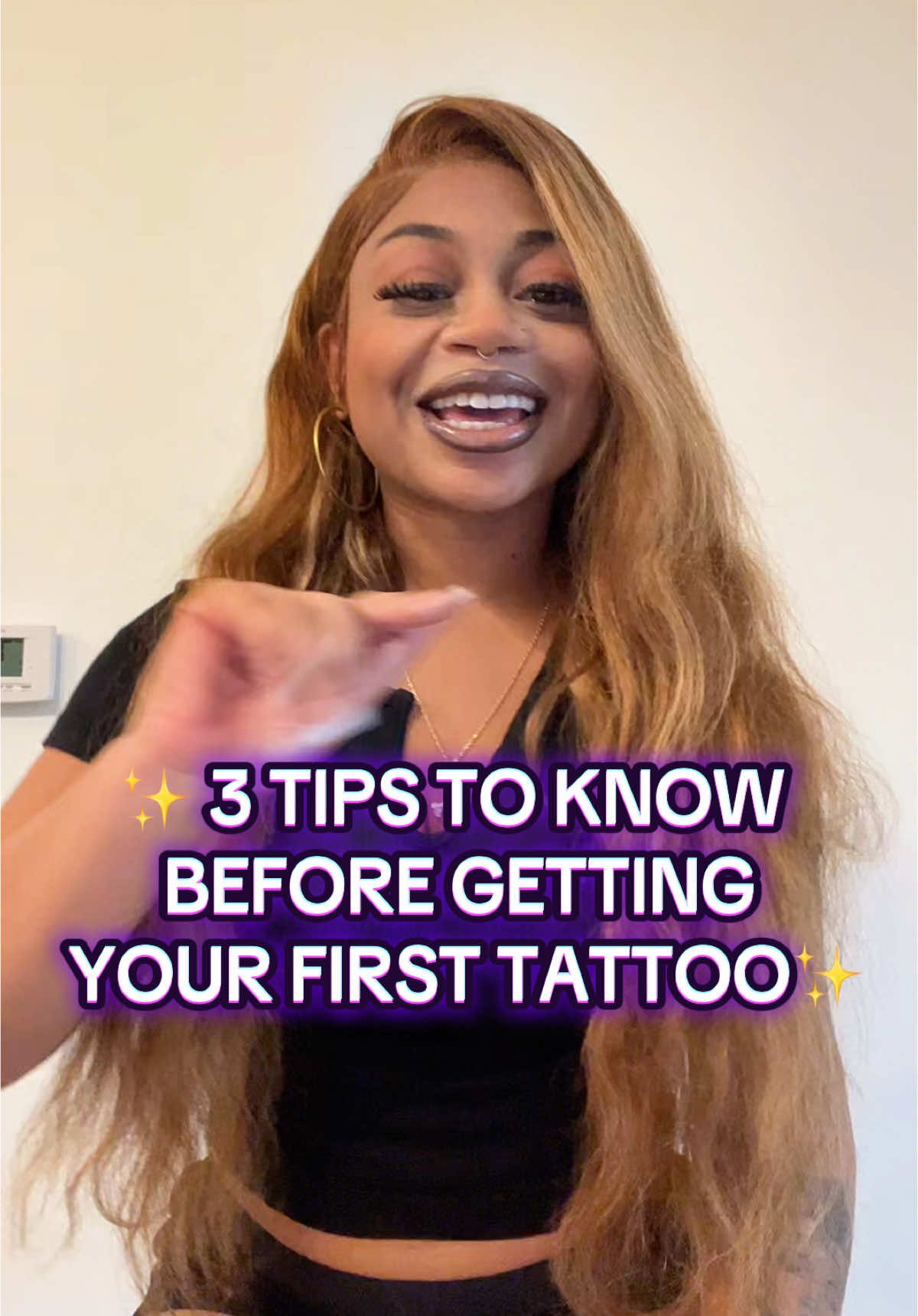3 TIPS for my First Timers! 💉✨ (Or for anyone curious about Tattoos in General) 💛 #fyp #trending #tattoos #tattootips #femaletattooartist #tattootok #tattooadvice #charlottetattooartists 