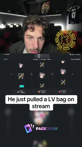 He just pulled a LV bag on stream #battle #rydurz #rydurzclips #kickstreaming #LV 