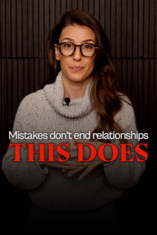 Nobody breaks up with you over that one night you forgot to text back. They peace out when your 'oops' becomes your personal brand. 🚩 The relationship math nobody taught you: Trust doesn't collapse from a single crack but from the renovation you keep promising but never start. The hope is that your partner isn't keeping a mistake scorecard, but that they're tracking whether you notice the patterns they've mentioned fifteen times. You don't need relationship perfection. You just need enough self awareness to recognize when your 'working on it' needs to actually produce some work. 👀 #relationships #authenticity #emotionalgrowth