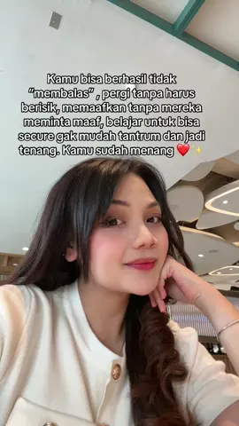 Bukan untuk oranglain tapi dirimu sendiri. ✨🤗 #secure #angerissues #emotional 