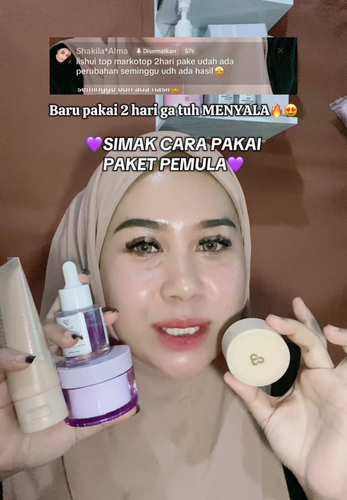 Mininal cobain dulu biar tau🤪😍🔥 #lishui #basicskincareroutine #serumbrightening #serumpencerah 