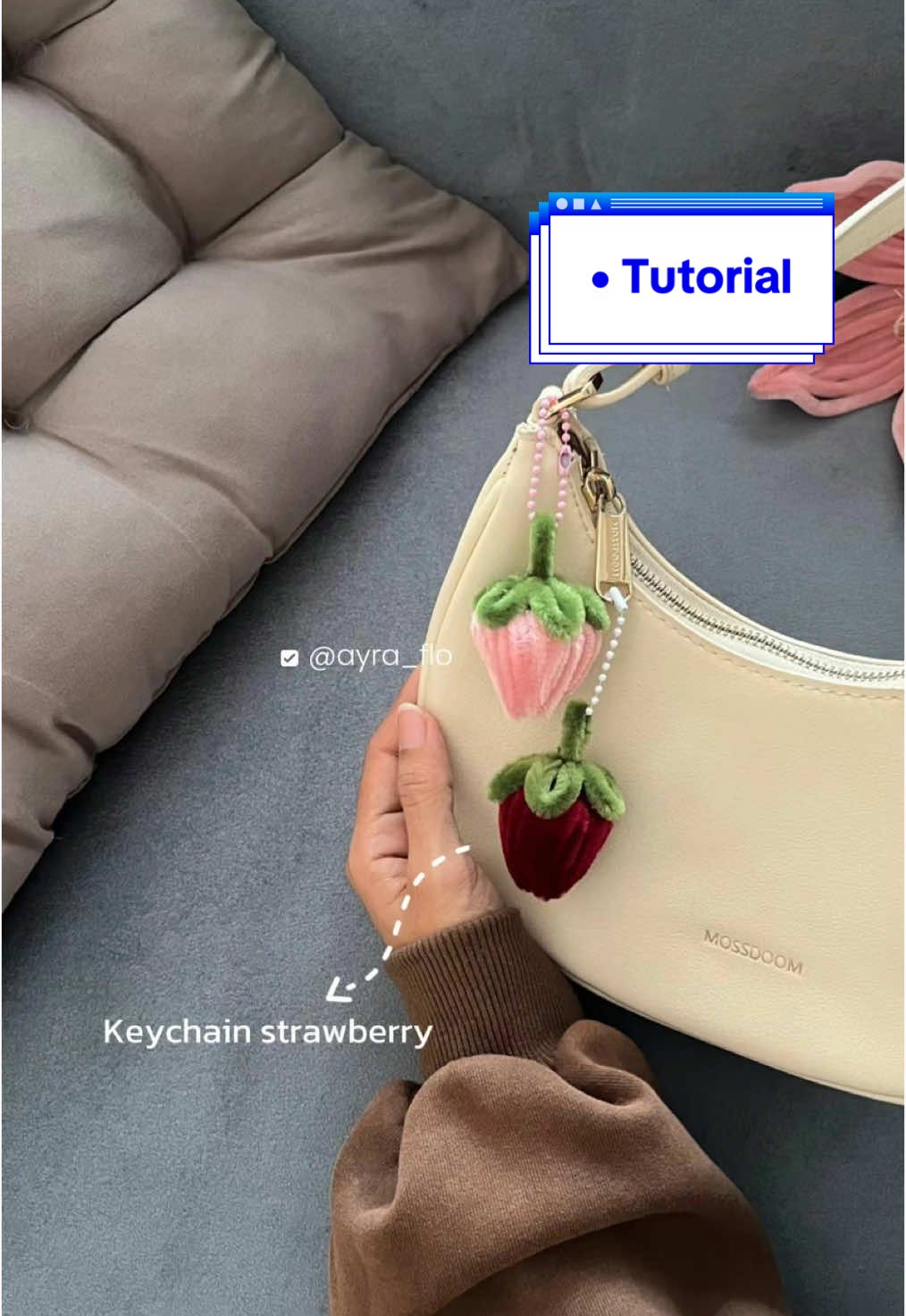 Membalas @rrra🦢🪼 ini tutorialnya ya kakk, selamat mencoba🍓🥰💞 #diykawatbulu #handmade #keychain #kawatbulu #🍓 #tutorialkawatbulu #gantungankunci #giftideas #fyp 