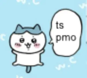 #HACHIWARE / ts pmo 💔🥀 / #hachiware #tspmo #fyppppppppppppppppppppppp #viral #funny #chiikawa #tiktok #slang #satire 