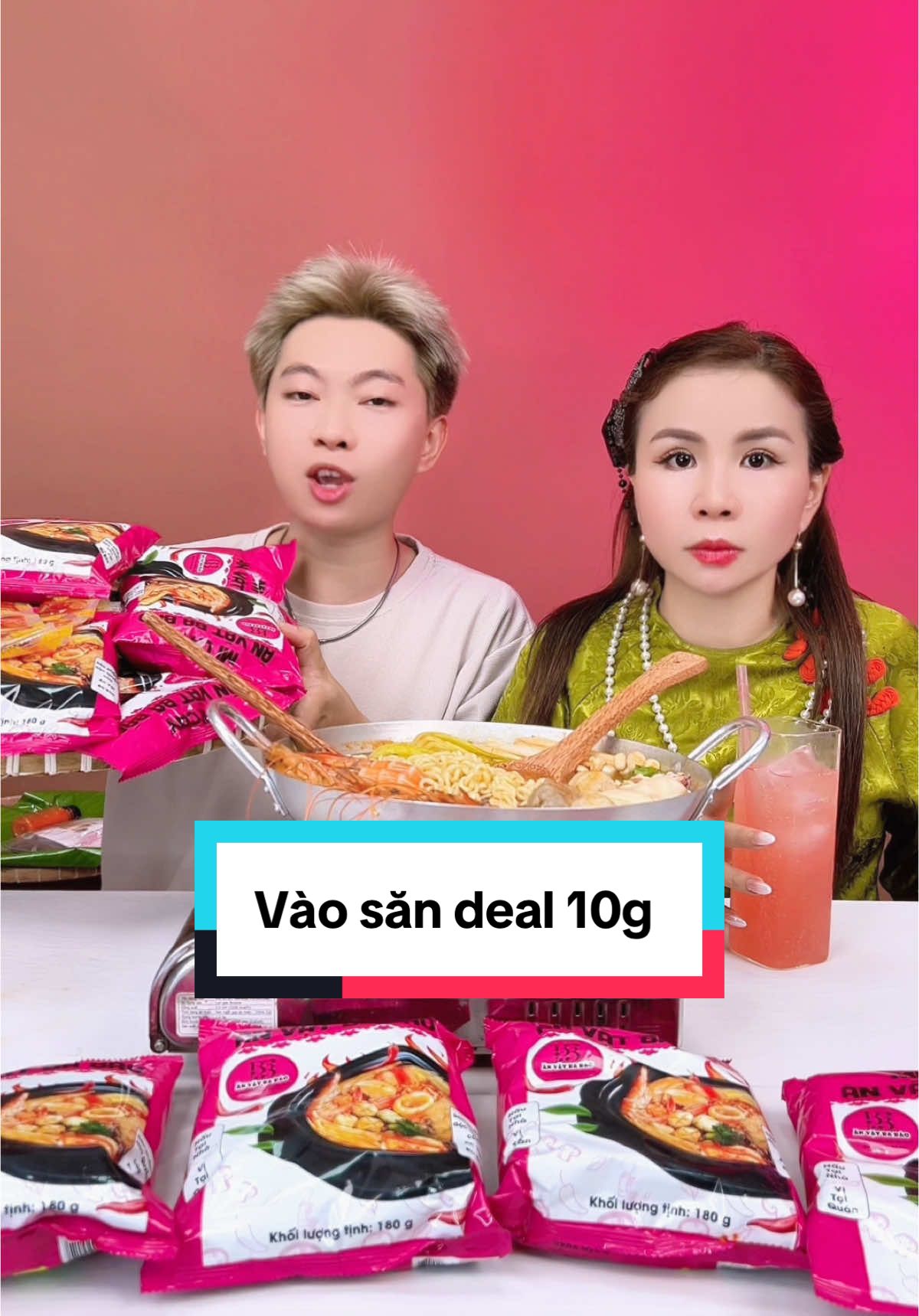Mì cay Ba Báo – mua combo 10 gói giá hời quá đã! #MiCayBaBao #TeamNghienMiCay #DoAnVatTikTok #TikTokFoodVN #ChotDonTikTok