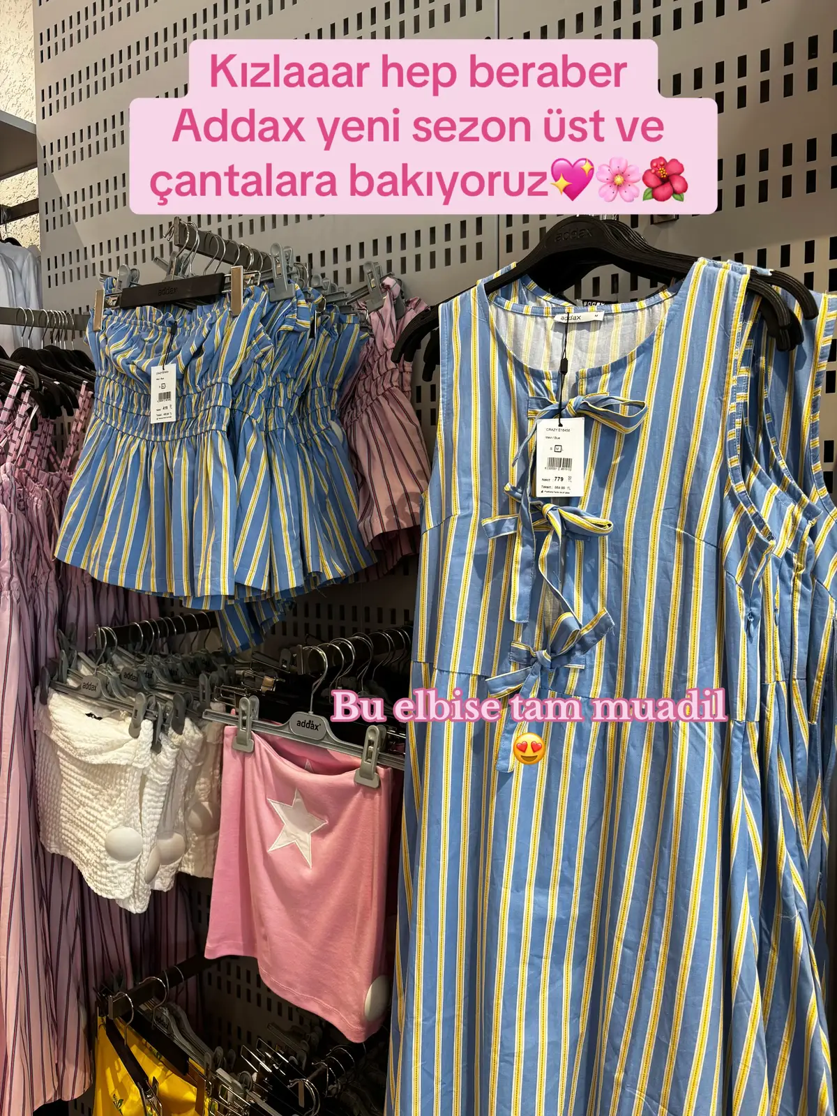 reklam yok #addax #alışveriş #shopping #keşfet #fypage #addaxturu #butteryellow #kıyafet #indirim #kesfetteyiz #alışverişvideosu #girls #girlssupportgirls 