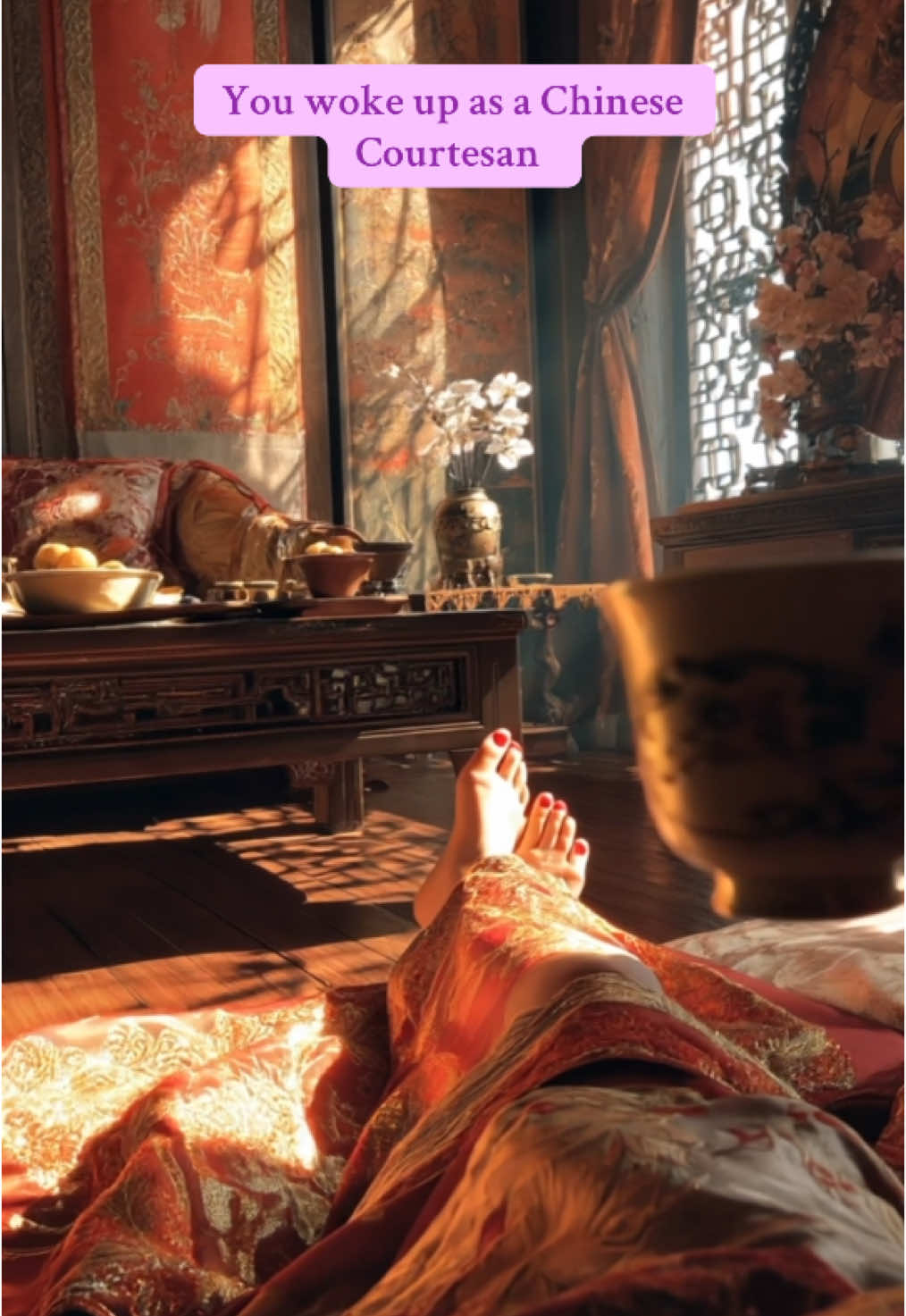POV: If you woke up as a Chinese Courtesan in the Tang Dynasty. You are trained in music, calligraphy and the art of being unforgettable! #pov #history #historypov #chinesehistory #tangdynasty #ancientchina #aestheticvibes #culturalhistory #guqin #perioddrama #historytok #elegance #chinesewomen #calligraphyart #creatorsearchinsights 