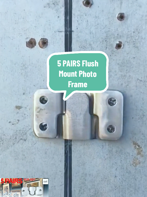 5 PAIRS Flush Mount Photo Frame#tools #tool #hardware #hardwaretools #foryou #foryou #tiktok #goodthing #share 