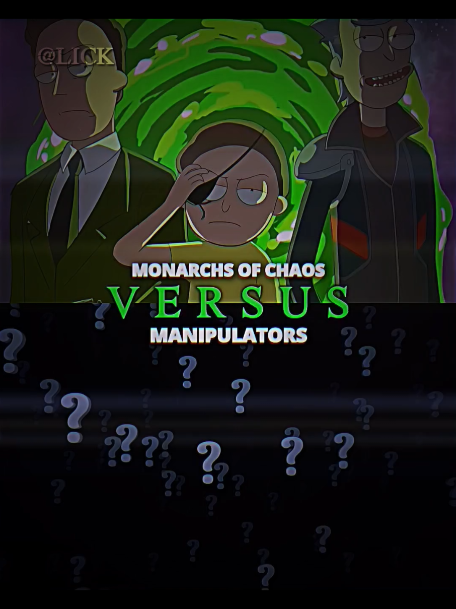 mornachs of chaos vs manipulators #rickandmorty #evilmorty #rick #manipulators #johan #animes #beatrice #umineko #ayanokoji #lightyagami #deathnote