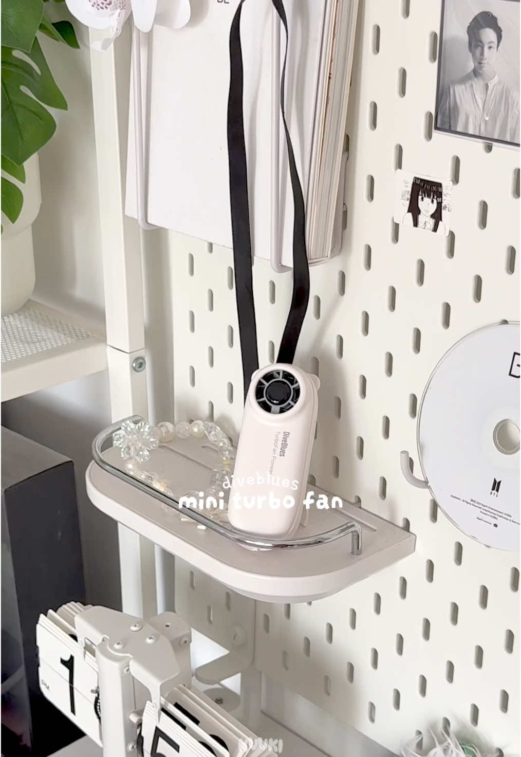 meskipun mini tapi super kenceng!! ♡  #minifan #minifanportable #portablefan #diveblues 