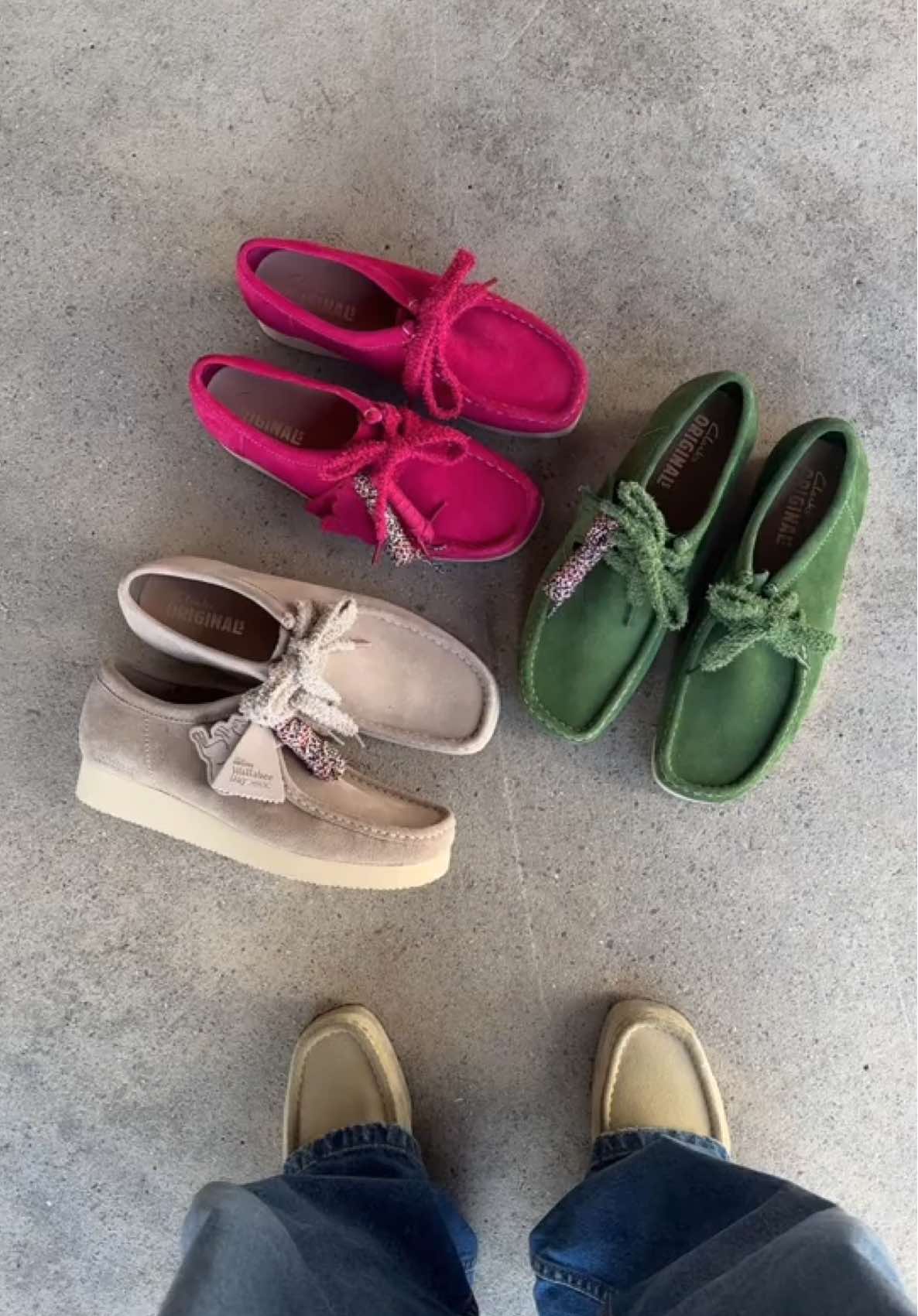 The Wallabee™ 2604, named after Wallabee™ Day on 26 April. Now available in all three colourways via Clarks and at selected retailers globally. #ClarksOriginals #WallabeeDay 