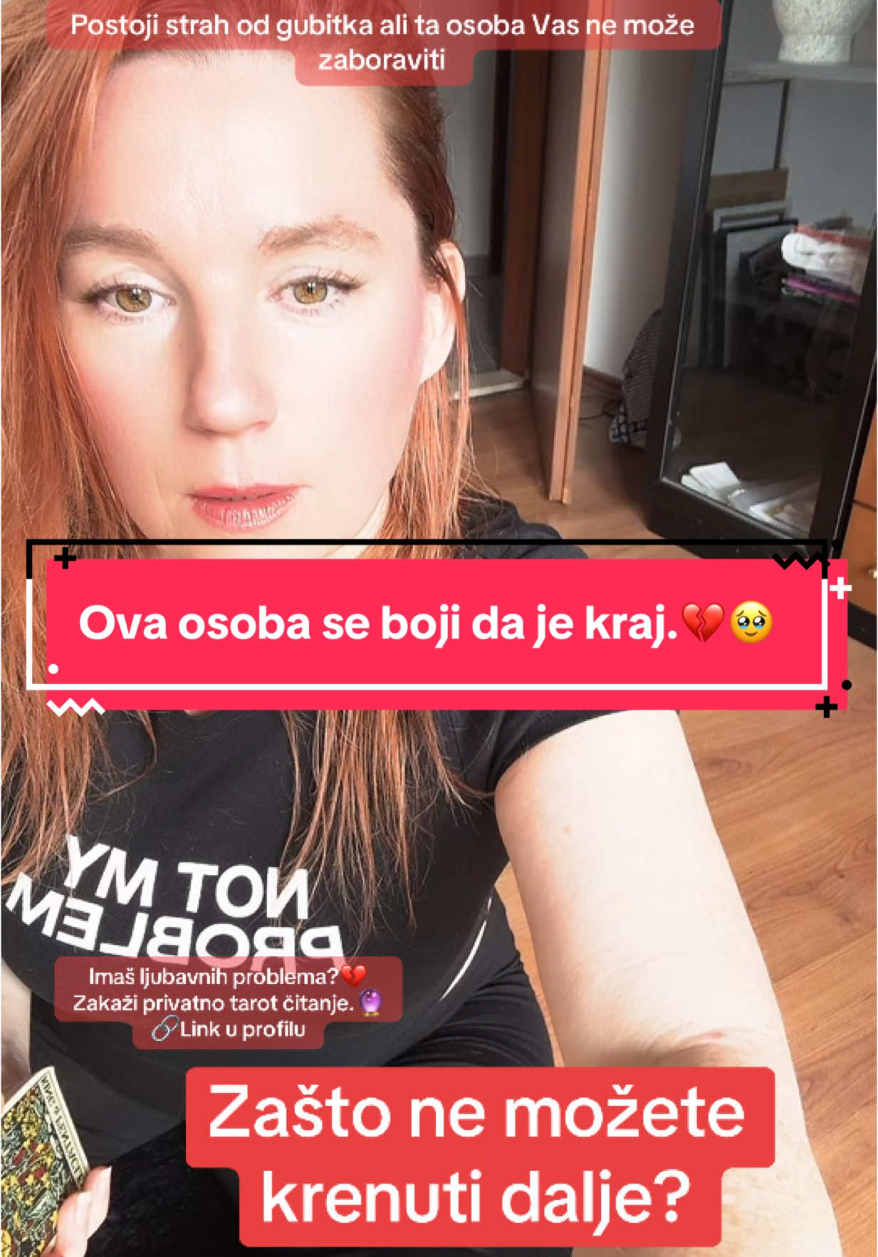 Ova osoba se boji da je kraj.💔🥹 #tarotreading #lovereadingtarot #foru #tarotcards 