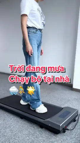 Chạy bộ trước khung cửa sổ trong ngày mưa, ngắm mưa ngoài kia thật thư giãn! ☔🏃‍♀ -(Tự mình trải nghiệm đi nhé!) #ogowinner #GymLife #popular #xuhuong #maychaybo #olahragayuk 
