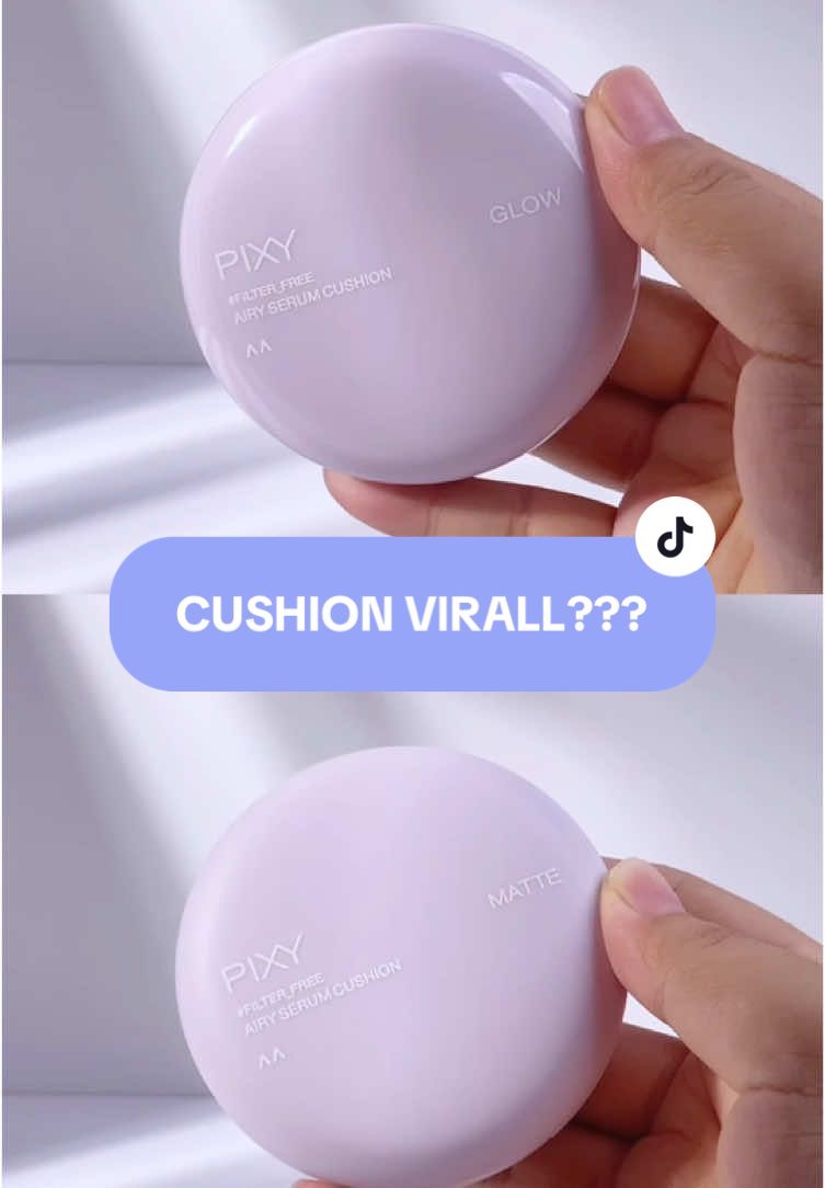 Dua-duanya punya finish yang beda, tapi sama-sama nyaman dipakai seharian! Sekarang tinggal pilih, kamu team glow or matte? 👇💖 #cushionviral #PIXYAirySeries #BreatheLastSkinlike #rekomendasicushion 