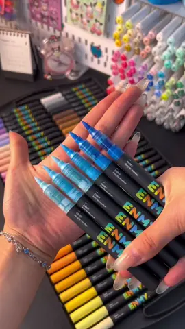 Akrilik Marker ENMY!!😍Yang penasaran bolen banget tonton vedionya sampai habis & komen yaa😍#art #acrylicbrushes  #enmymarker #acrylicpainting #drawing #fyp #satisfyingvideo #artest 