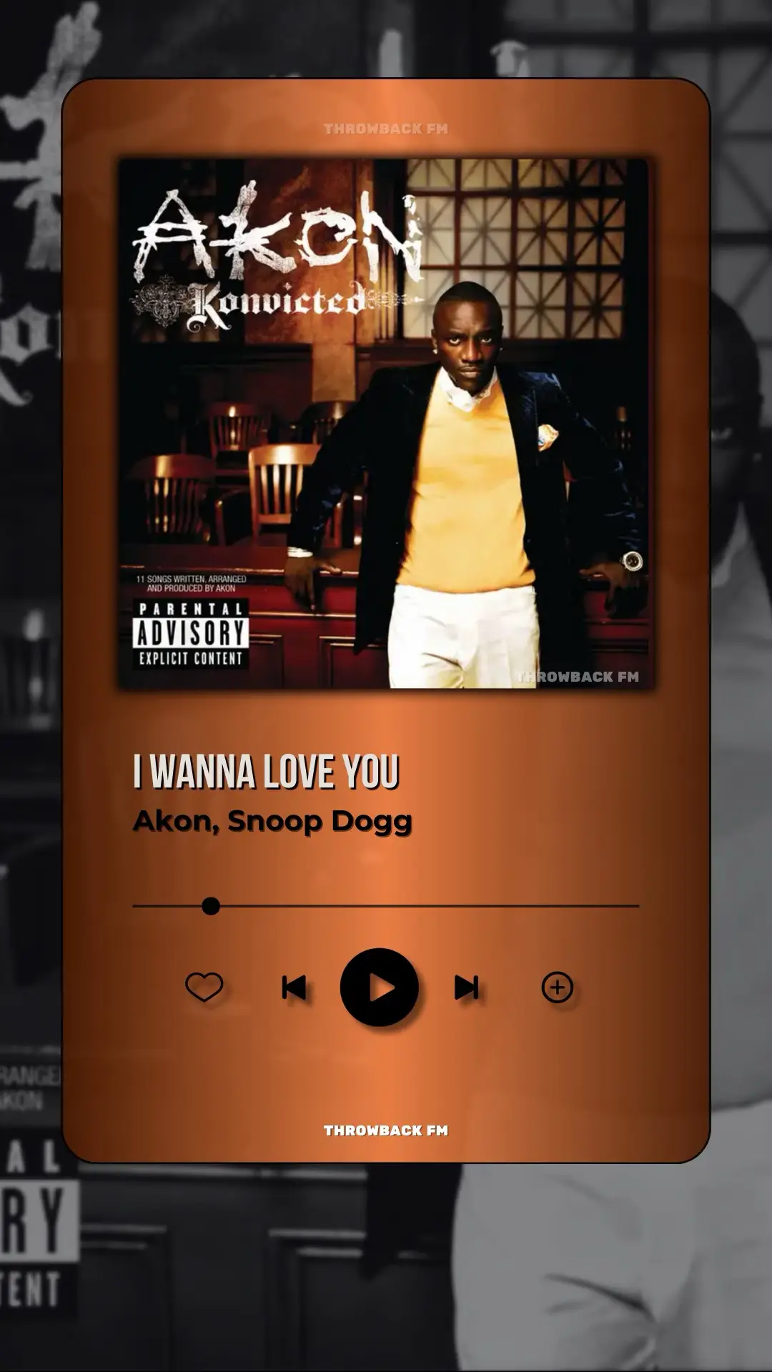 You weren’t supposed to be singing this at your age.. but you did😅📱💥 #ThrowbackFM #Akon #SnoopDogg #IWannaLoveYou #2000smusic #LateNightVibes #RnBThrowbacks 