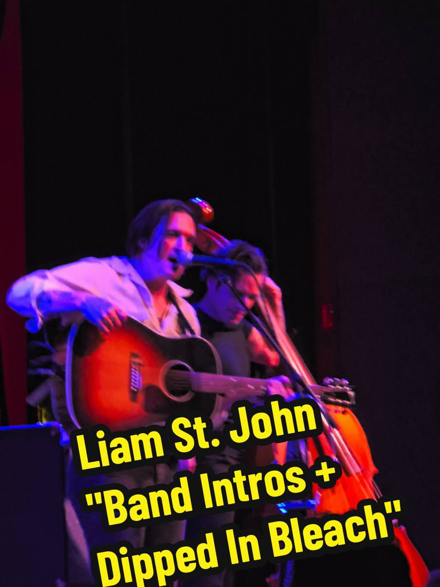 @mrliamstjohn finished his set at City Winery Nashville last month by introducing his band and performing his original song 