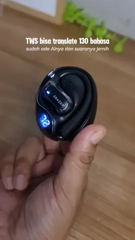 Bagian 1 | TWS ini bisa translate lebih dari 130 bahasa #tws #twspintar #twsbluetooth #erazerx5 #jumathemat 