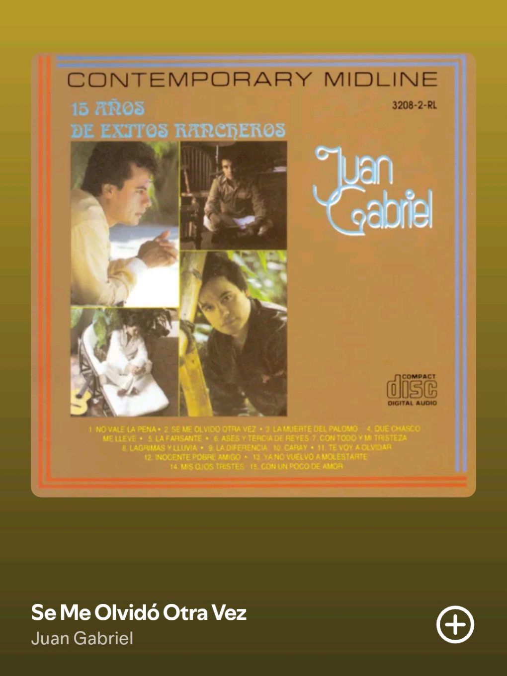 Se me olvidó otra vez - Juan Gabriel  #juangabriel #musicaletra #musiclyrics #lyrics_songs #rancheras #musica 