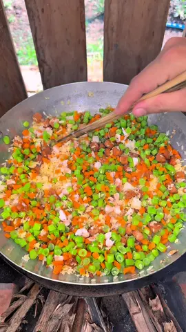 Cơm chiên rong biển món này lạ mà ngon quá chừng luôn cả nhà #khangmietvuon #monngon #nhamiho #rongcanxi #rongbientron 
