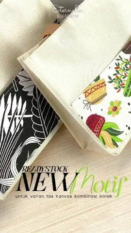 Eternelle telah readystock tas kombinasi dengan motif terbaru! tampilkan kesan elegan dan gaya yang eksklusif! #fyp #foryou #madebyeternelle #tastrending #tascustom #readystock #taspremium #foryoupage 