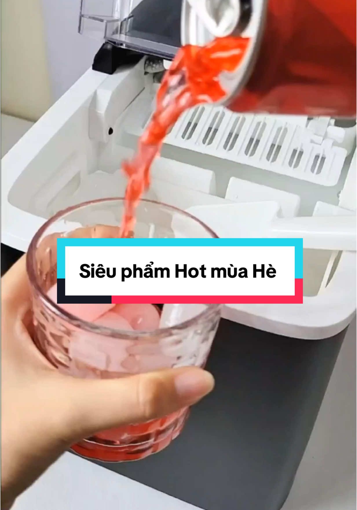 Đánh tan cái nóng - cùng máy làm đá Hecci Home chỉ với 5 phút #maylamdamini #maylamdavien #maylamdaheccihome #maybaodamini #heccihome