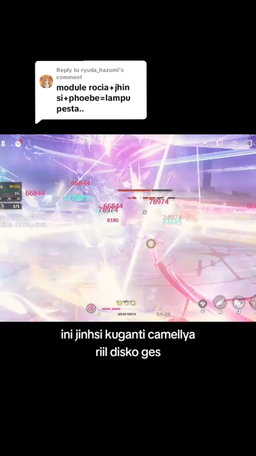 Replying to @ryuda_hazumi yg ini seru bgt si lampu pesta. lagunya keknya akhlakless (gatau sih ya) tp emg seru bgt . #wutheringwaves 1st anniversary cube event #fypツ #camellya 